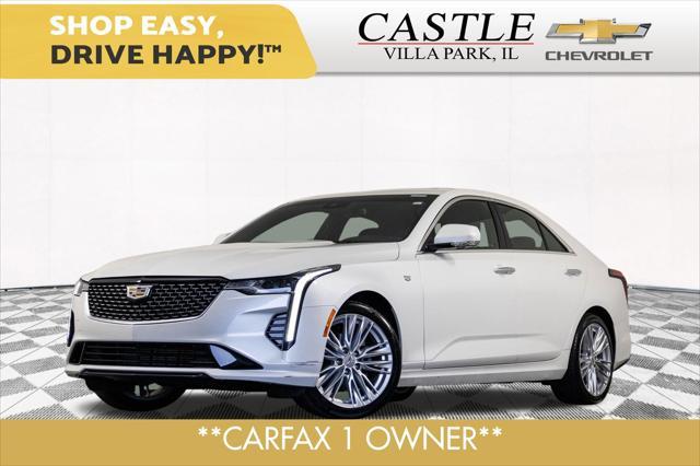 used 2021 Cadillac CT4 car, priced at $25,977