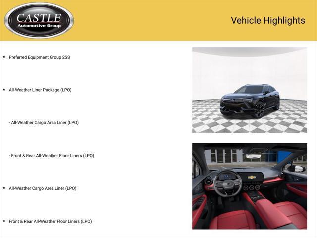 new 2025 Chevrolet Blazer EV car, priced at $58,759