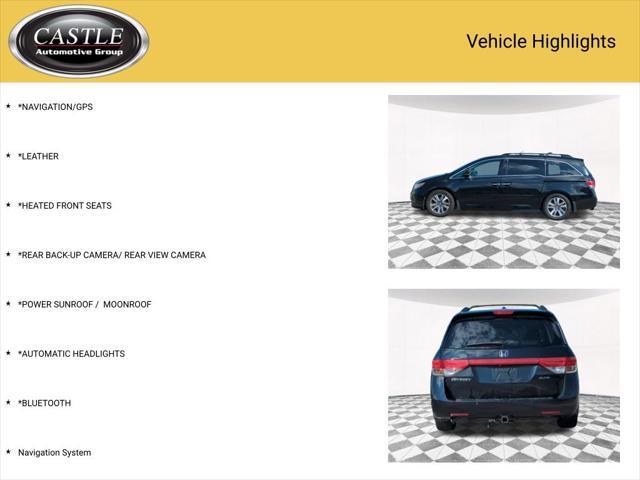 used 2015 Honda Odyssey car, priced at $14,494