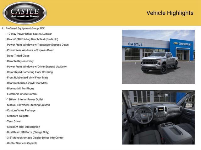 new 2025 Chevrolet Silverado 1500 car, priced at $43,255