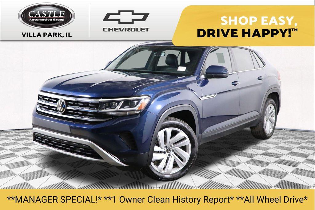 used 2022 Volkswagen Atlas Cross Sport car, priced at $27,845