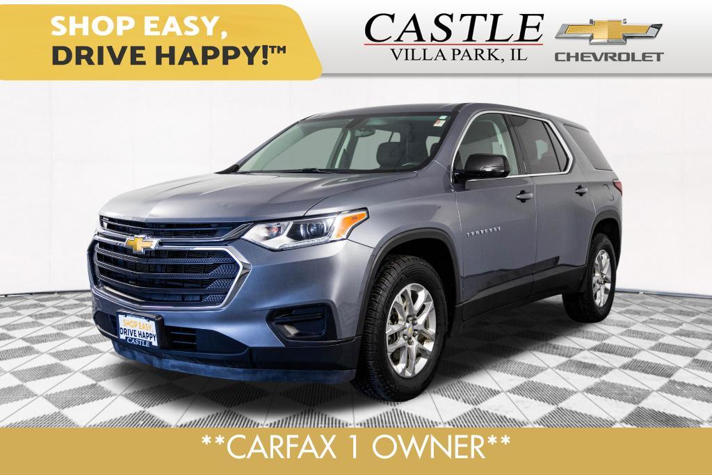used 2021 Chevrolet Traverse car, priced at $23,494