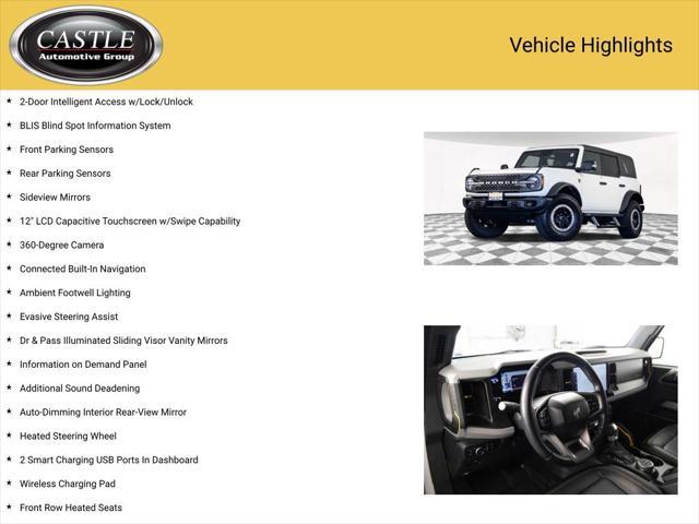 used 2022 Ford Bronco car, priced at $45,322