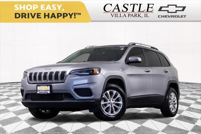 used 2021 Jeep Cherokee car, priced at $17,994