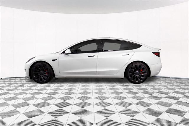used 2022 Tesla Model 3 car, priced at $28,148