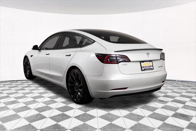 used 2022 Tesla Model 3 car, priced at $28,148