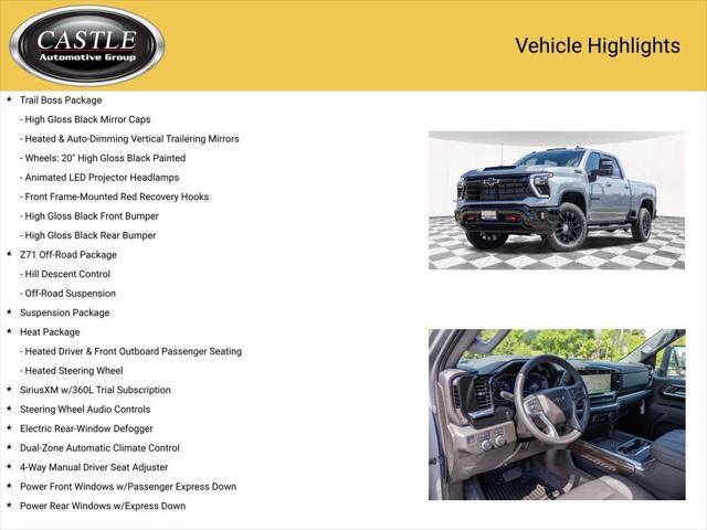 new 2025 Chevrolet Silverado 2500 car, priced at $61,568