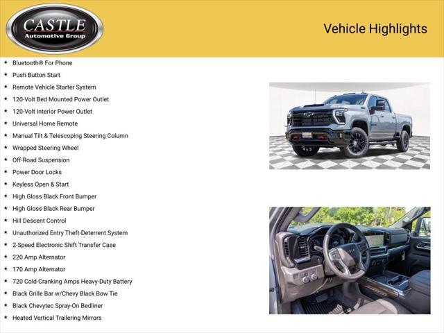new 2025 Chevrolet Silverado 2500 car, priced at $61,568