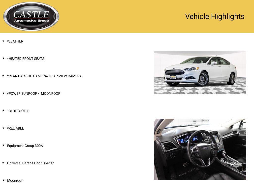 used 2014 Ford Fusion car, priced at $10,852