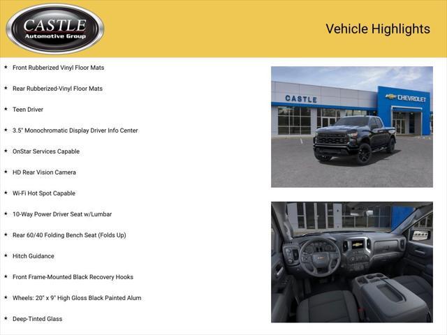 new 2025 Chevrolet Silverado 1500 car, priced at $43,255