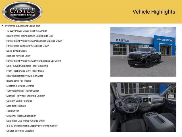 new 2025 Chevrolet Silverado 1500 car, priced at $43,255