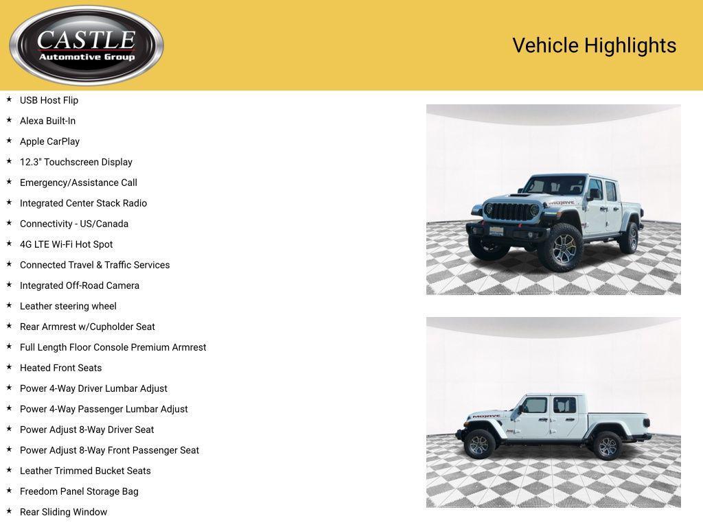 used 2024 Jeep Gladiator car, priced at $46,977