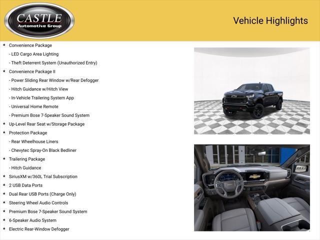 new 2025 Chevrolet Silverado 1500 car, priced at $59,978