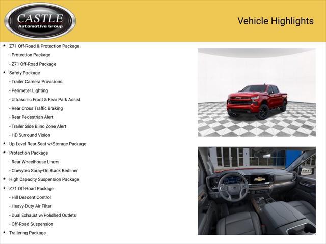 new 2025 Chevrolet Silverado 1500 car, priced at $58,312