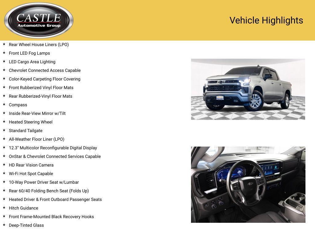 used 2023 Chevrolet Silverado 1500 car, priced at $43,884