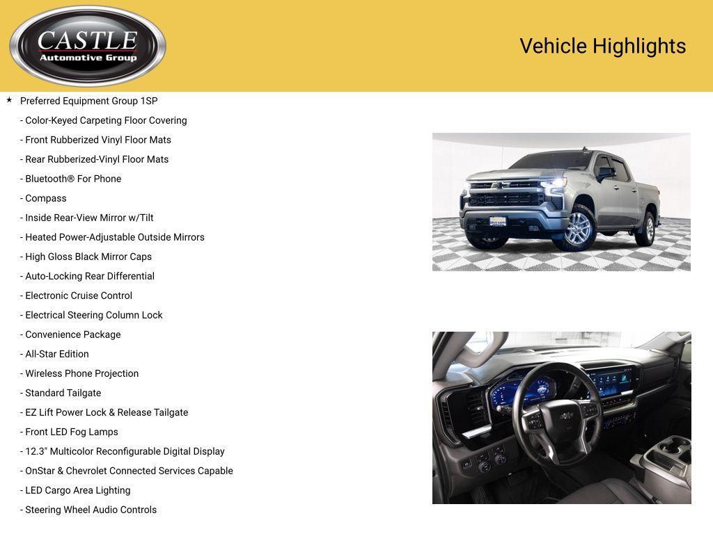 used 2023 Chevrolet Silverado 1500 car, priced at $43,884