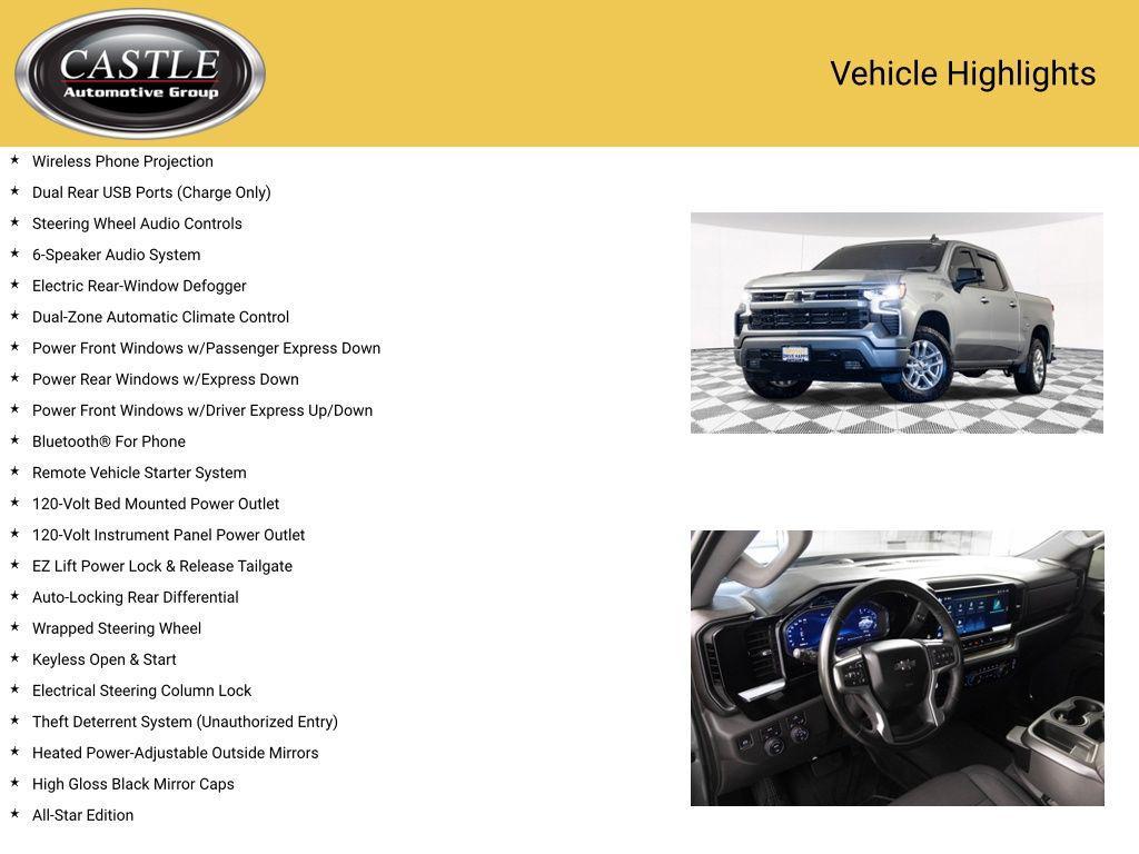 used 2023 Chevrolet Silverado 1500 car, priced at $43,884