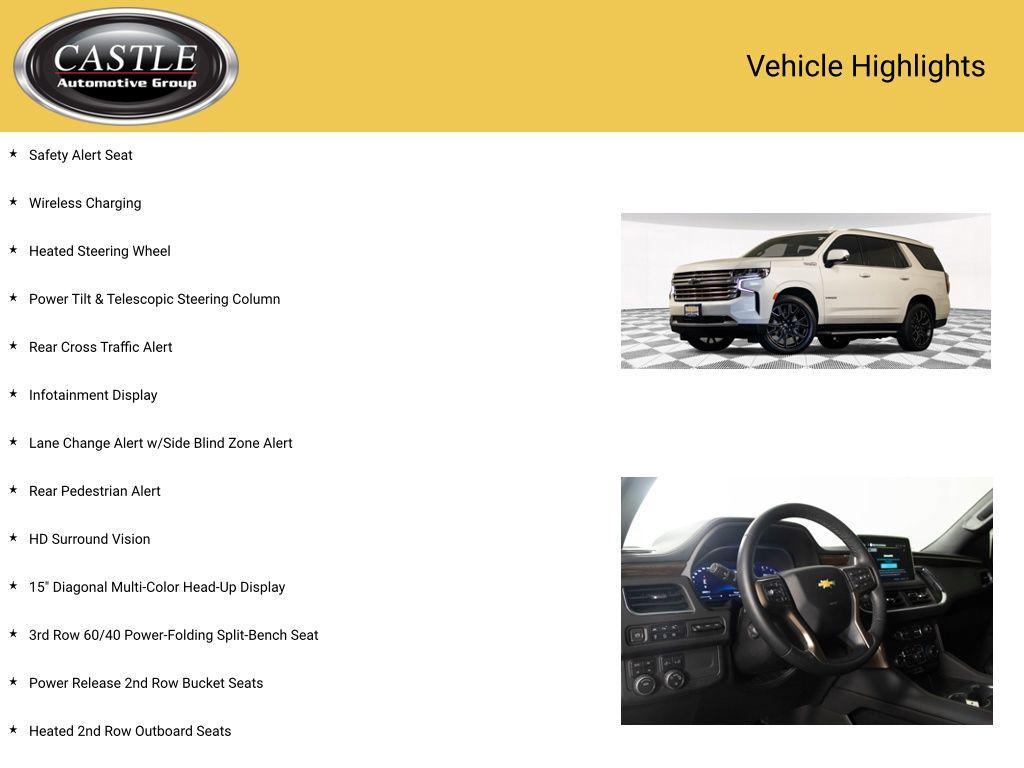 used 2023 Chevrolet Tahoe car, priced at $65,977