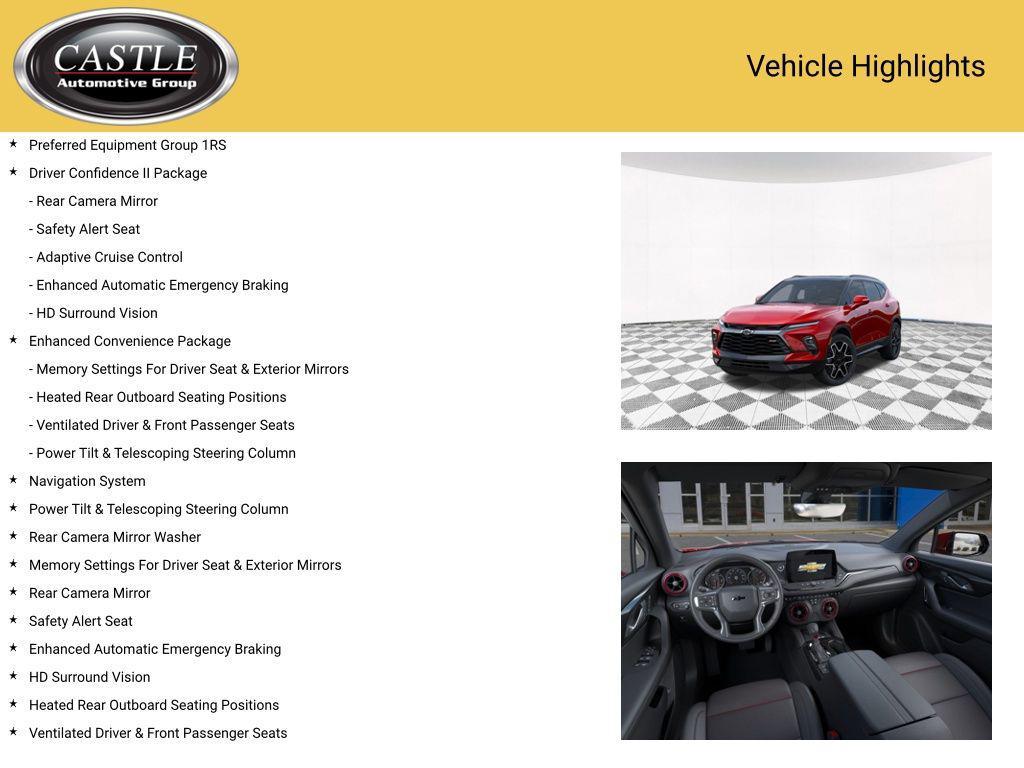 new 2025 Chevrolet Blazer car, priced at $49,644