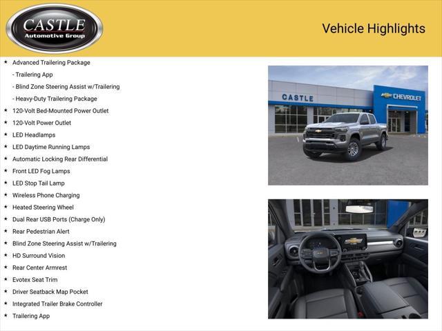 new 2025 Chevrolet Colorado car, priced at $43,085