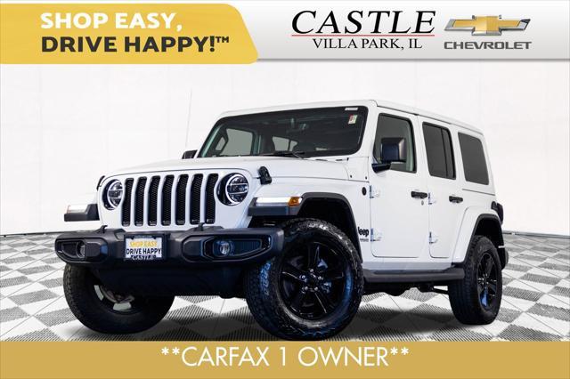 used 2021 Jeep Wrangler Unlimited car, priced at $34,777