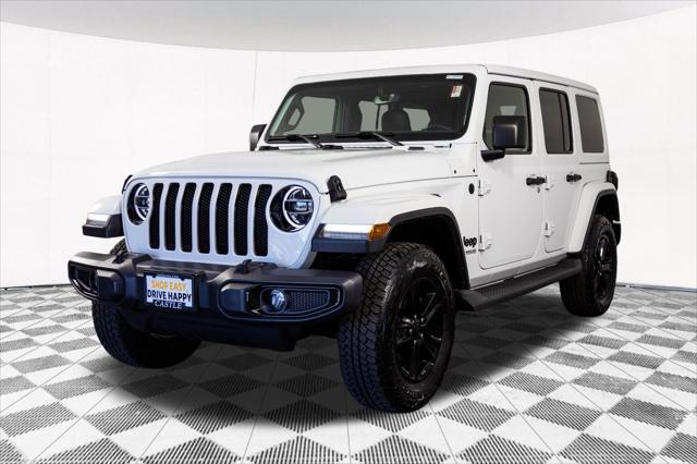 used 2021 Jeep Wrangler Unlimited car, priced at $34,777