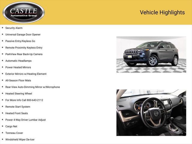 used 2014 Jeep Cherokee car, priced at $12,277
