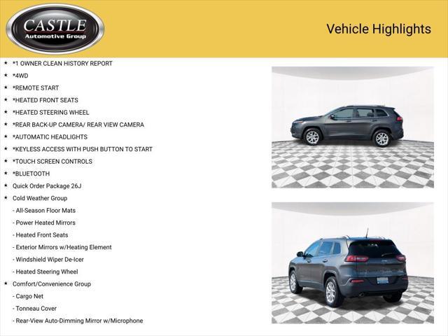 used 2014 Jeep Cherokee car, priced at $13,111
