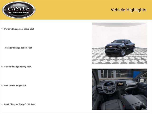 new 2025 Chevrolet Silverado EV car, priced at $54,060