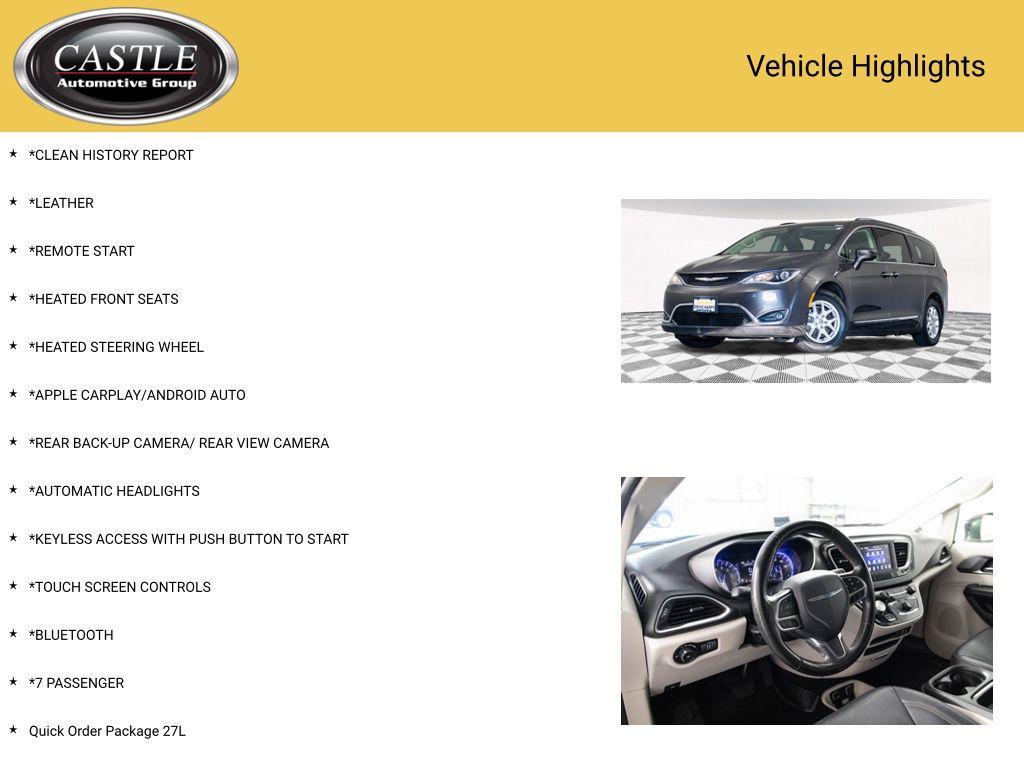 used 2020 Chrysler Pacifica car, priced at $16,994