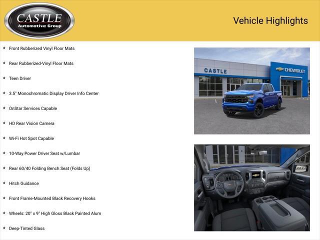 new 2025 Chevrolet Silverado 1500 car, priced at $45,953