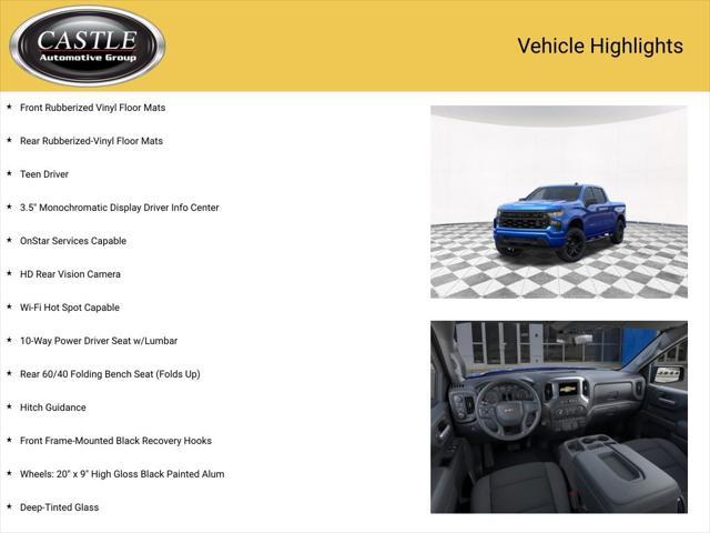 new 2025 Chevrolet Silverado 1500 car, priced at $45,417