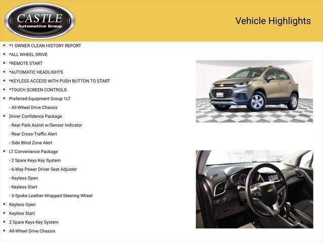 used 2022 Chevrolet Trax car, priced at $17,485
