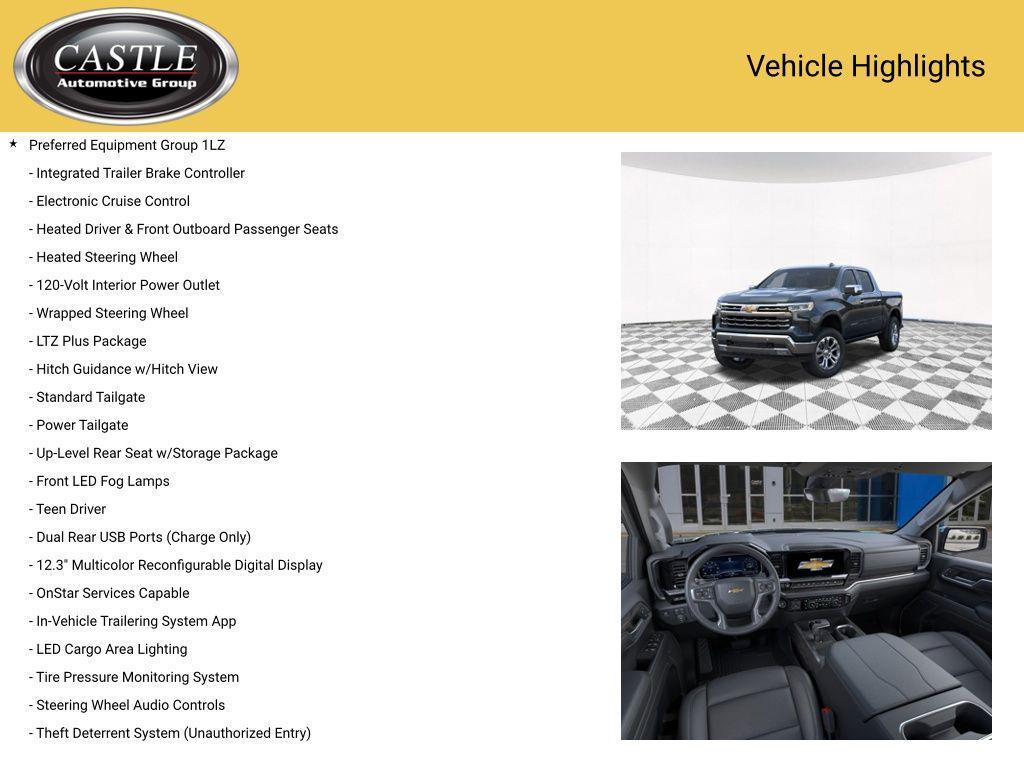 new 2026 Chevrolet Silverado 1500 car, priced at $61,678