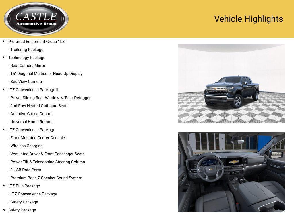 new 2026 Chevrolet Silverado 1500 car, priced at $61,678