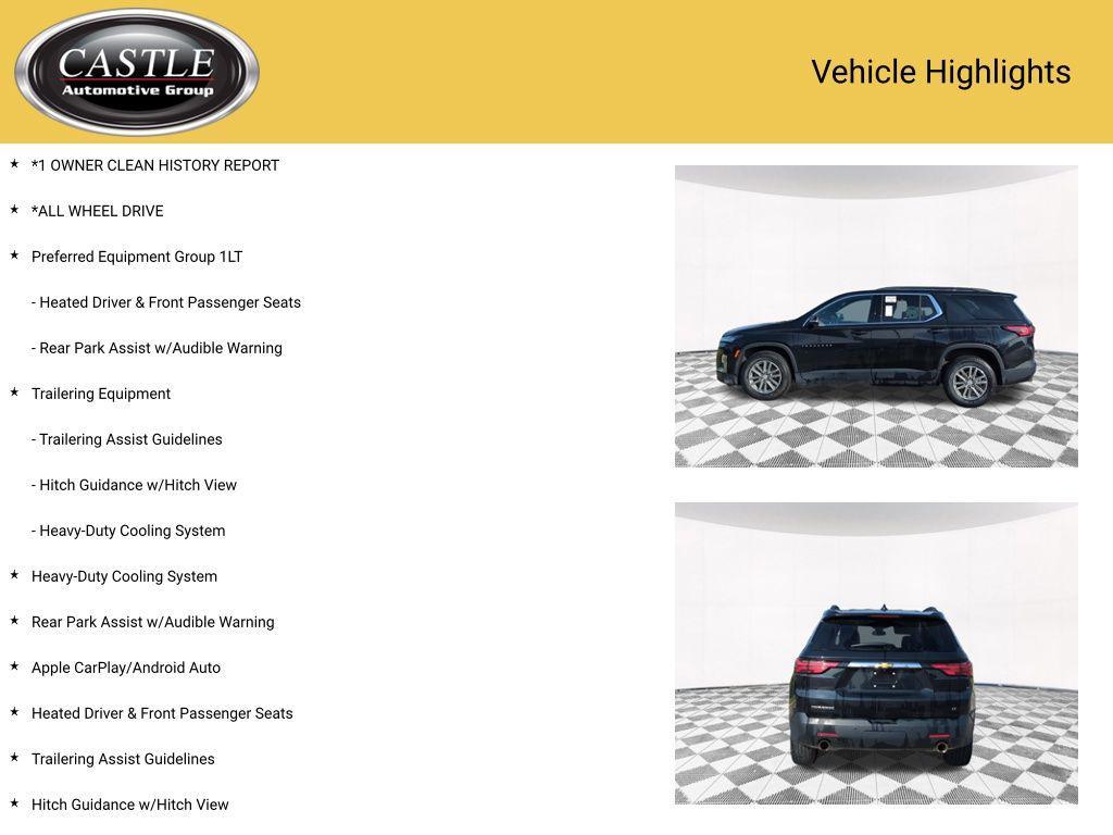 used 2022 Chevrolet Traverse car, priced at $29,578