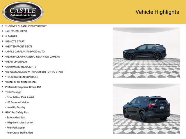 used 2022 GMC Terrain car, priced at $23,688