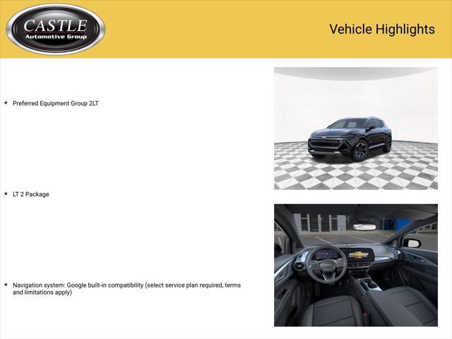 new 2025 Chevrolet Equinox EV car, priced at $36,090