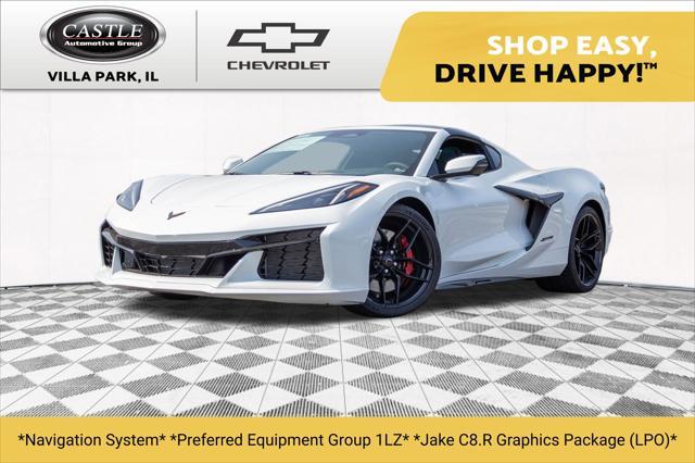 new 2025 Chevrolet Corvette car, priced at $118,295