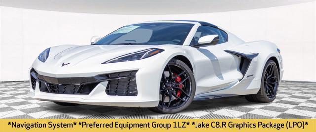 new 2025 Chevrolet Corvette car, priced at $118,295