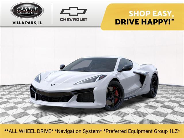 new 2025 Chevrolet Corvette E-Ray car, priced at $102,670