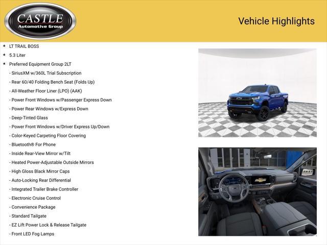 new 2025 Chevrolet Silverado 1500 car, priced at $57,034