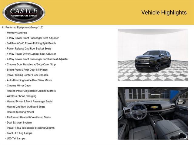 new 2025 Chevrolet Suburban car, priced at $79,120