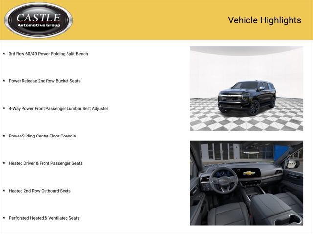 new 2025 Chevrolet Suburban car, priced at $79,120