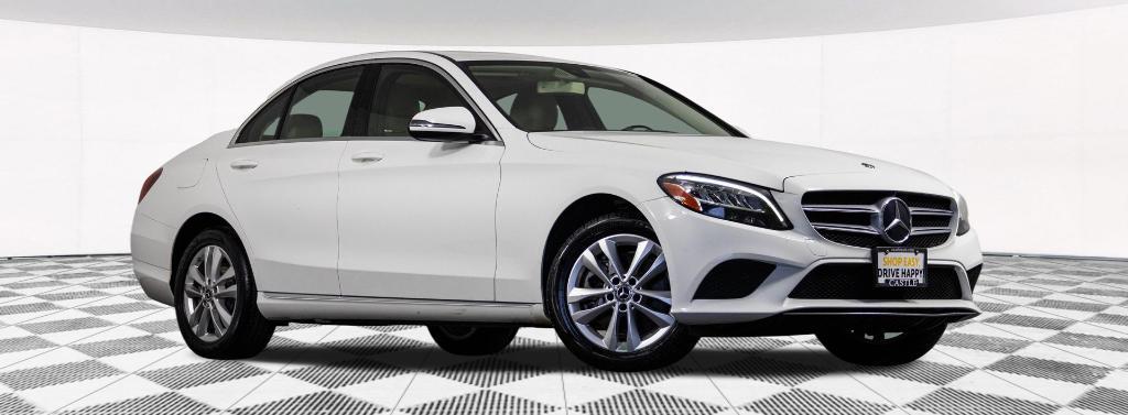 used 2019 Mercedes-Benz C-Class car, priced at $21,477