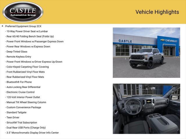 new 2025 Chevrolet Silverado 1500 car, priced at $47,739