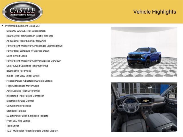 new 2025 Chevrolet Silverado 1500 car, priced at $59,243