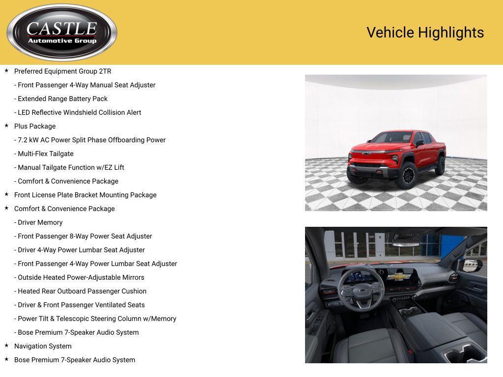 new 2026 Chevrolet Silverado EV car, priced at $76,685