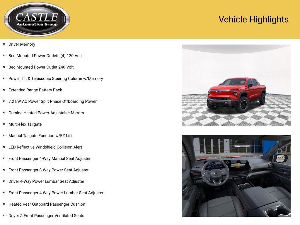 new 2026 Chevrolet Silverado EV car, priced at $76,685