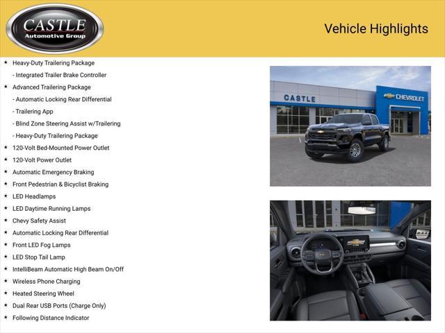 new 2025 Chevrolet Colorado car, priced at $43,085